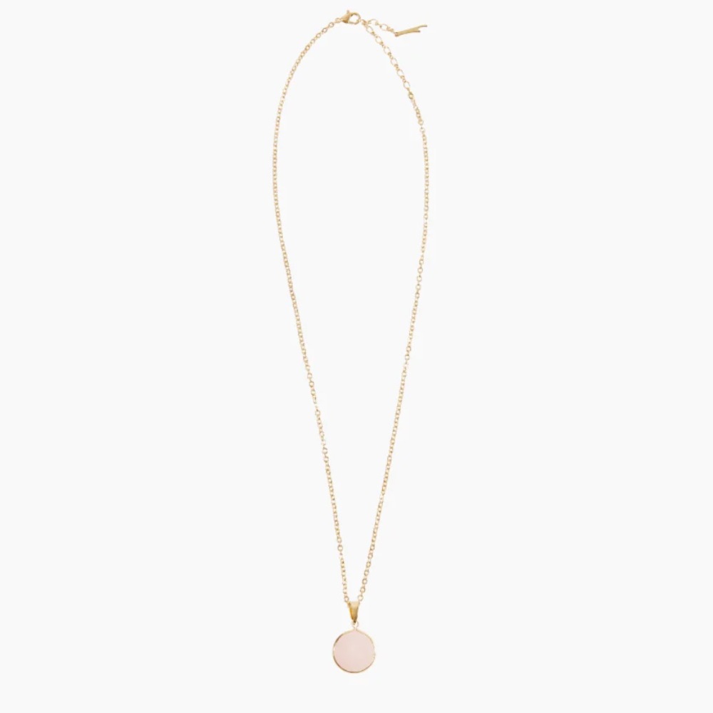 NWT Sanctuary Project Rose Quartz Serenity Necklace